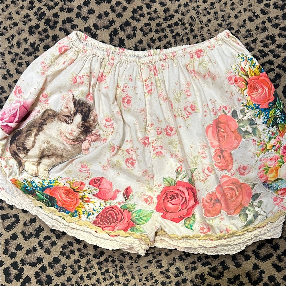 Magnolia Pearl Rose Print Bloomer Shorts